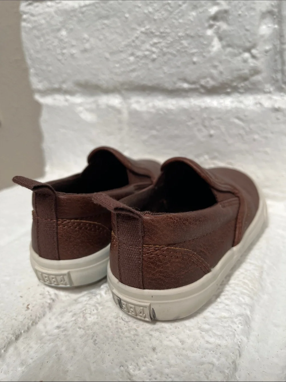Old Navy Faux-Leather Slip-On Sneakers